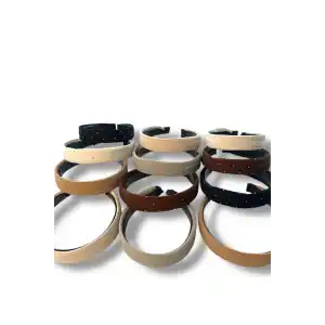 12´li Karışık Renk Taşlı Taç Set