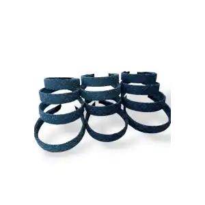 12´li Mavi Renk Kot Detaylı Taç Set