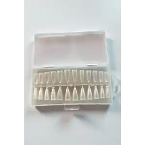 240lı Şeffaf Renk Tips  Profesyonel Protez Tırnak Set