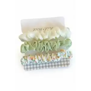 3lü Karışık Renk Simit Toka Set