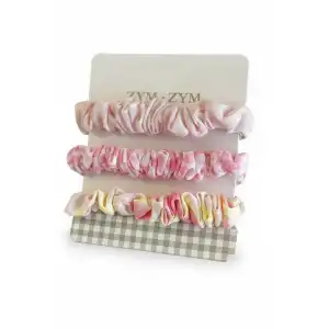 3lü Pembe Renk Simit Toka Set