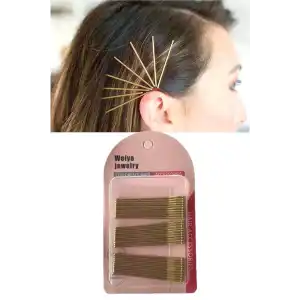 30lu Altın Renk Tel Toka