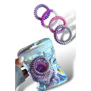 4lü Karışık Renk Helezon Toka