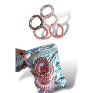 5li Pembe Renk Helezon Toka