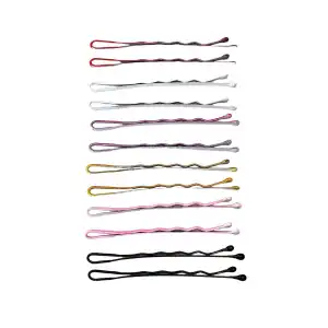 6 Çift Karışık Renk Tel Toka Set