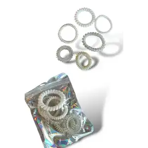 7li Beyaz Renk Helezon Toka