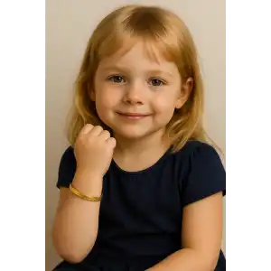 Altın Renk Çocuk Bilezik