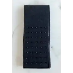 Cerrahi Çelik Siyah Renk Hızma