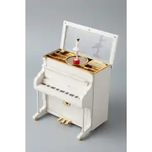 Dans Eden Balerinli Piyano Müzik ve Takı Kutusu