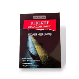 Dedektiflik Cinayet Çözme Oyunu - Karanlık Metro Cinayeti