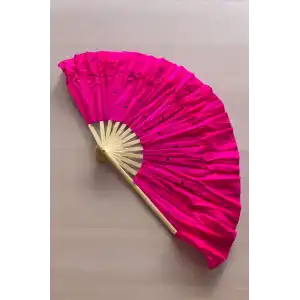 Fuşya Renk Yelpaze (Büyük Boy)