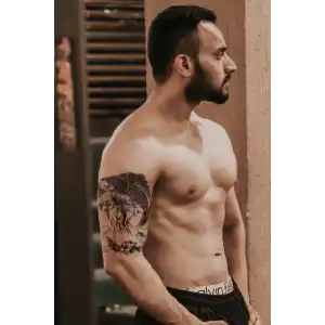 Geçici Azrail Dövme Tattoo
