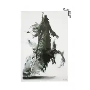 Geçici Azrail Dövme Tattoo