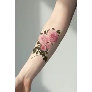 Geçici Çiçek Dövme Tattoo
