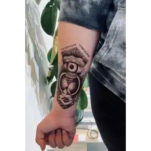 Geçici Göz Dövme Tattoo