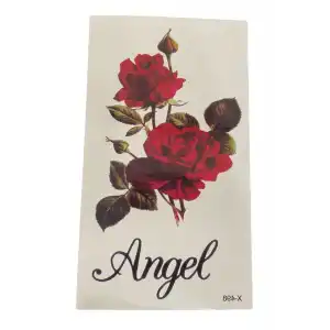 Geçici Gül Figürlü Dövme Tatto