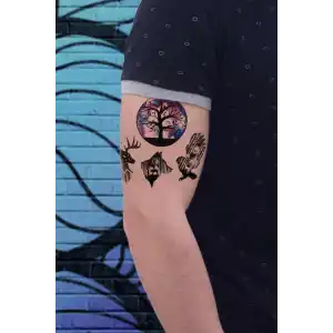 Geçici Hayvan Dövme Tattoo