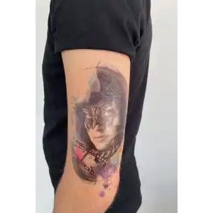 Geçici Kadın Dövme Tattoo