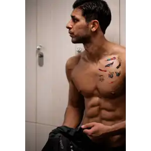 Geçici Karışık Dövme Tattoo