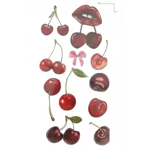 Geçici Karışık Figürlü Dövme Tattoo