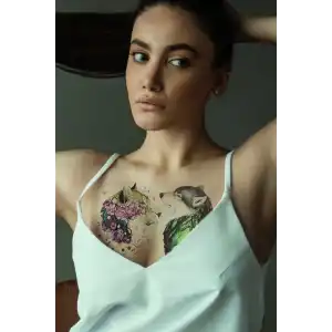 Geçici Kurt ve Aslan Dövme Tattoo