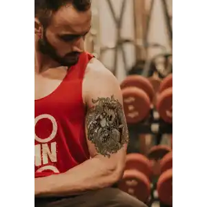 Geçici Savaşçı Dövme Tattoo