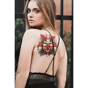 Geçici Şeytan Dövme Tattoo