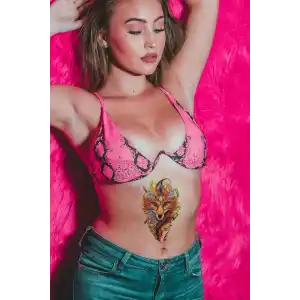 Geçici Tilki Dövme Tattoo