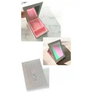 Gri Renk Ayna Detaylı Takı Organizeri