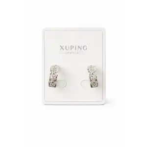 Gümüş Renk Çelik Xupıng VİP Küpe