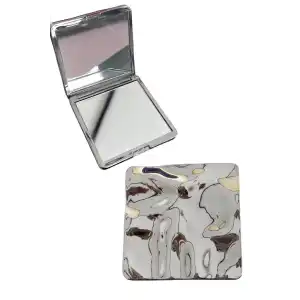 Gümüş Renk Cep Aynası