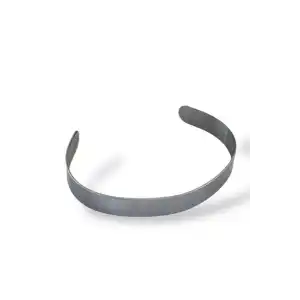 Gümüş Renk Erkek Çelik Kelepçe Bileklik