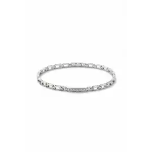 Gümüş Renk Taş Detaylı Xuping VİP Bileklik