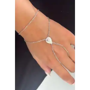 Gümüş Renk Yıldız Figürlü Şahmeran