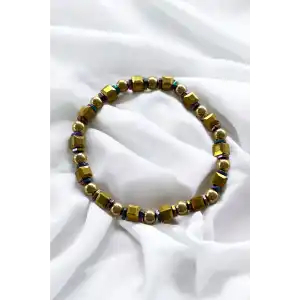 Hematit Taşlı Erkek Bileklik