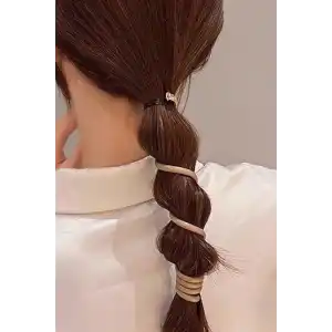 Kahve Renk 2´li Yaylı Spiral Toka