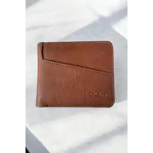 Kahve Renk Deri Erkek Cüzdan