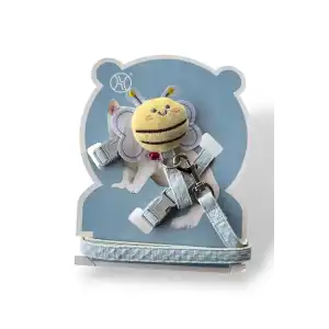 Karışık Renk Arı Figürlü Ayarlanabilir Göğüs Kedi/Köpek Tasma