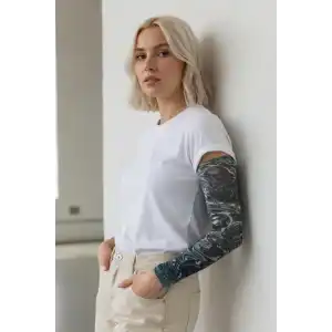 Karışık Renk Karışık Figür Giyilebilir Dövme(Çift)