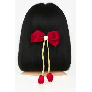 Karışık Renk Karışık Figürlü İnci Detaylı Otomat Toka