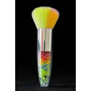 Karışık Renk Taş Detaylı Allık Fırçası