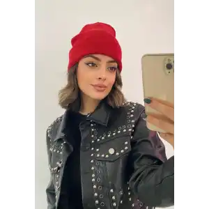 Kırmızı Renk Bere/ Şapka