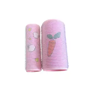 Koyu Pembe Renk İkili Bigudi