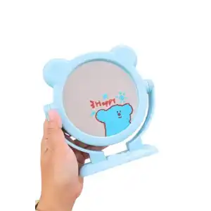 Mavi Renk Ayıcık Figürlü Masa Aynası