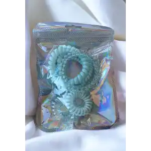 Mavi Renk Helezon Toka Set