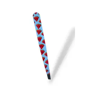 Mavi Renk Karpuz Desenli Çelik Cımbız