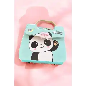 Mavi Renk Panda Figürlü Not Defteri