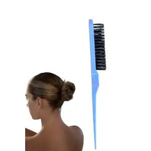 Mavi Renk Topuz Fırçası