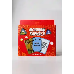 Moodunu Bul Kapmaca 3.Seri 56 Kart Eğlence Yılbaşı Parti Dedektif Sevgili- Çift Oyunları Kart Oyunu