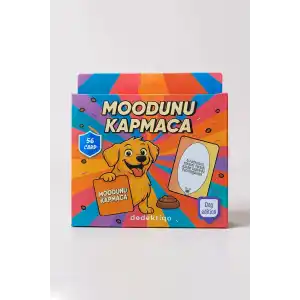 Moodunu Bul Kapmaca Köpek Seri 56 Kart Eğlence Yılbaşı Parti Dedektif Sevgili- Çift Oyunları Kart Oyunu